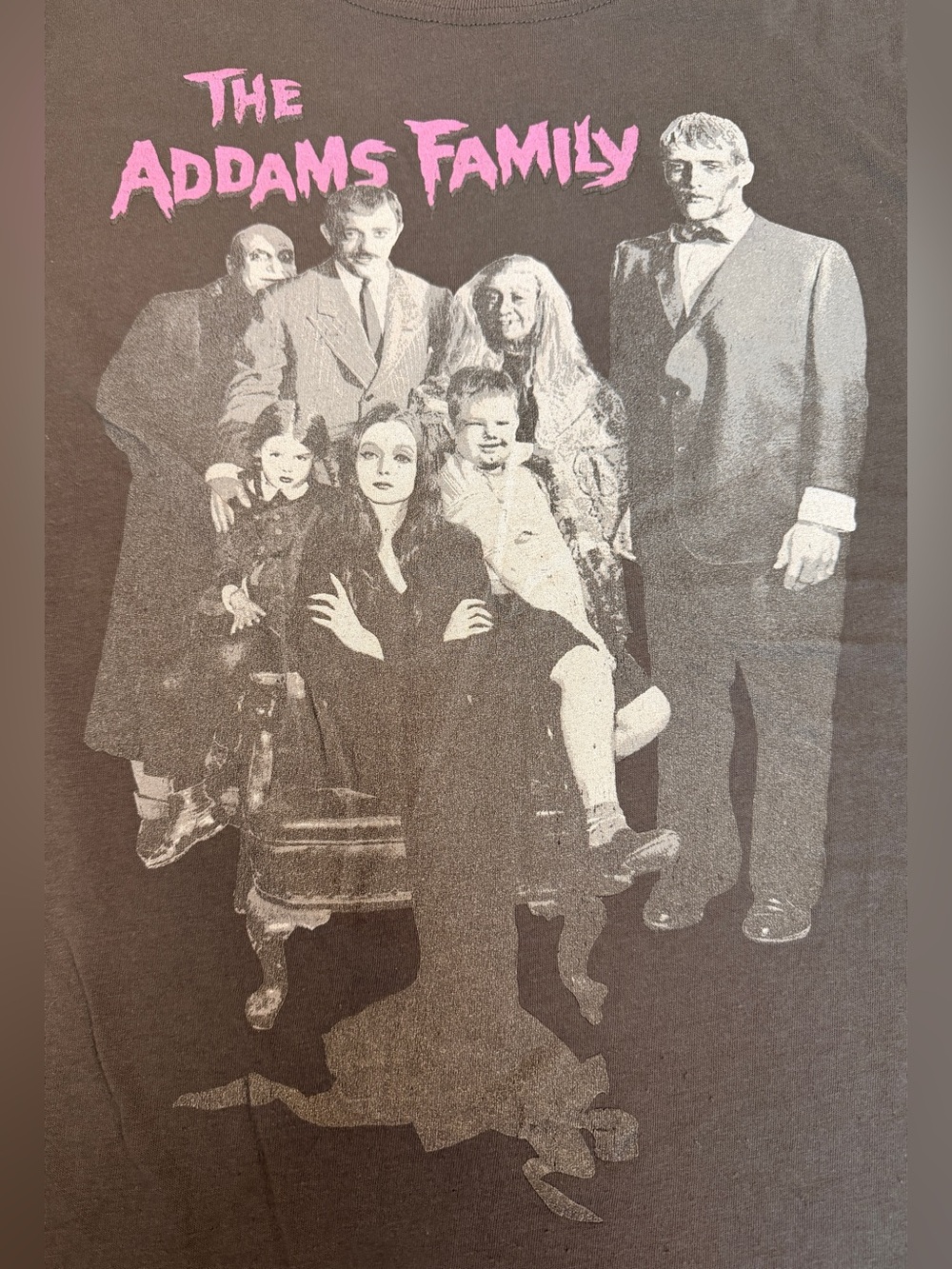 Addams Family T Shirt Gray By Goodie Two Sleeves Size 2XL Unisex Graphic Print C